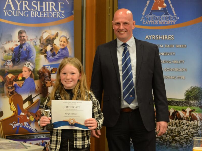 Most Improved Young Breeder - Carys Williams