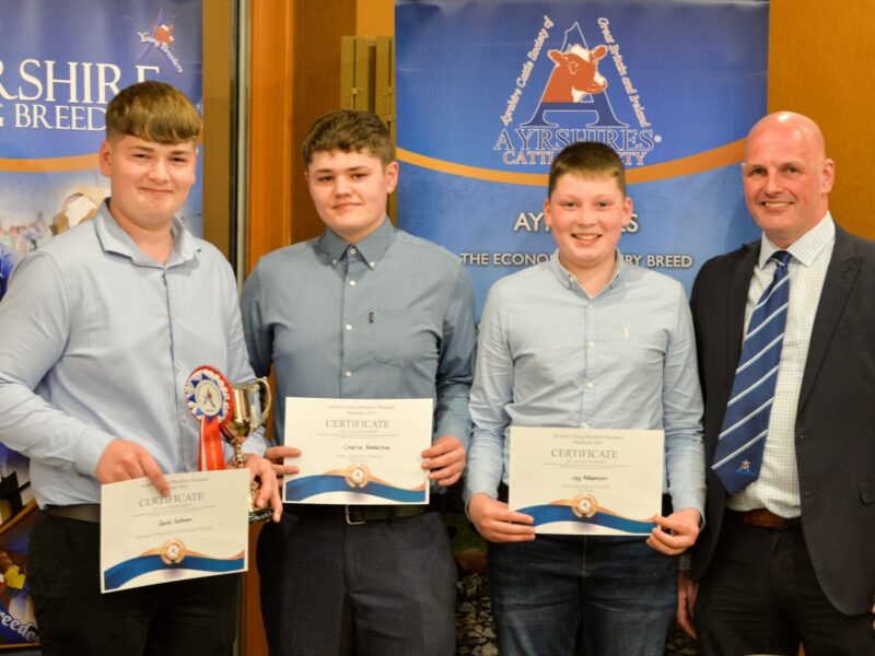 John Cochrane winner - David Oultram, 2nd Charlie Bolderston, 3rd Jay Adamson