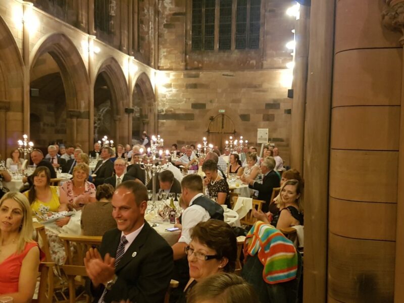 Crichton Memorial Chuch was the venue for the sale during the last night of the Conference
