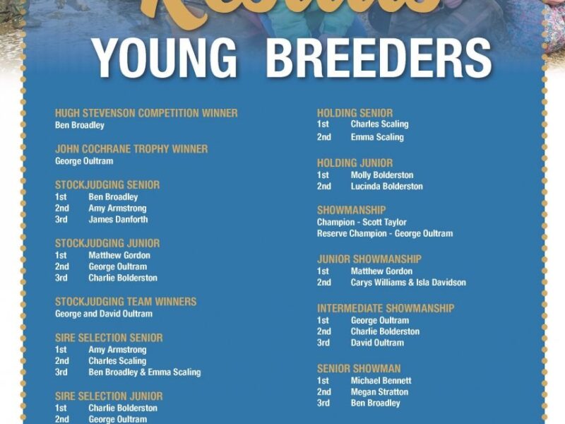 Page 17 - Young Breeders results
