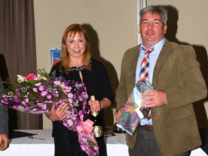 Our fantastic hosts Deborah and Blaise Tomlinson