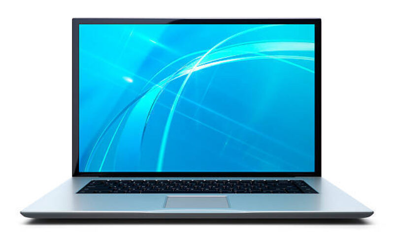 Laptop front OpenScreen image also available in my portfolio.
