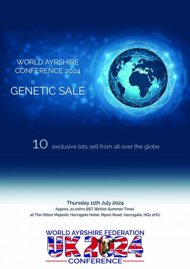 World Conference Genetic Sale Catalogue This Thursday 11th July 2024