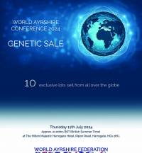 World Conference Genetic Sale Catalogue This Thursday 11th July 2024